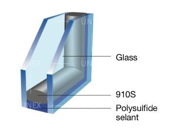 Butil Termoplastik Sıcak Kenar Aralayıcı Yalıtım Camı 910S Butil Kauçuk Mastik